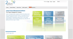Desktop Screenshot of 2-plan.com